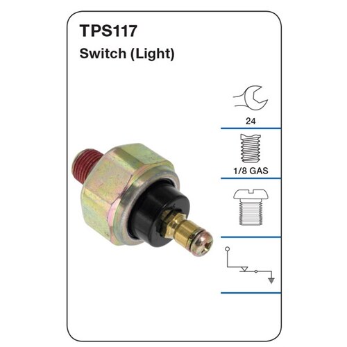 Tridon Oil Pressure Switch (light) TPS117
