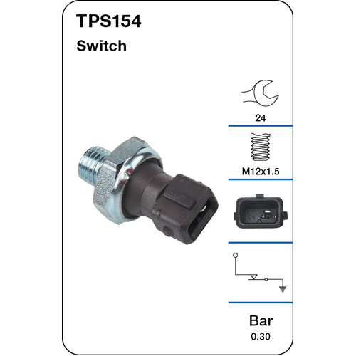 Tridon Oil Pressure Switch TPS154