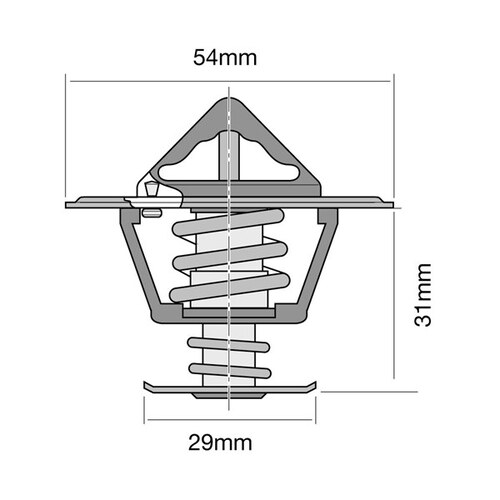 Tridon Thermostat (high Flow) TT2033-170