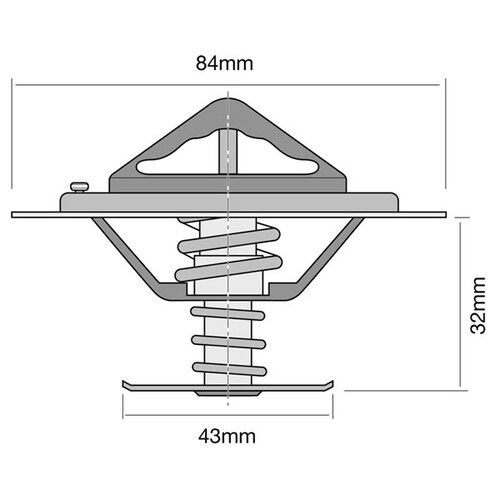 Tridon Thermostat (high Flow) TT288-195