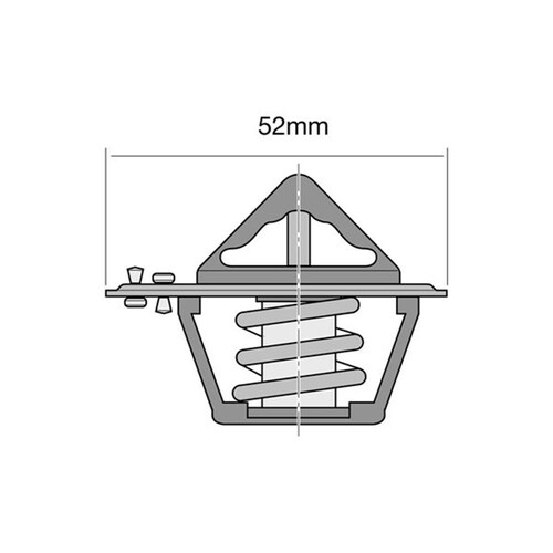 Tridon Thermostat (High Flow) - TT323-180