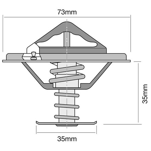 Tridon Thermostat (high Flow) TT331-180