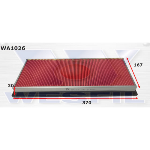 Wesfil Cooper Air Filter A1426 WA1026