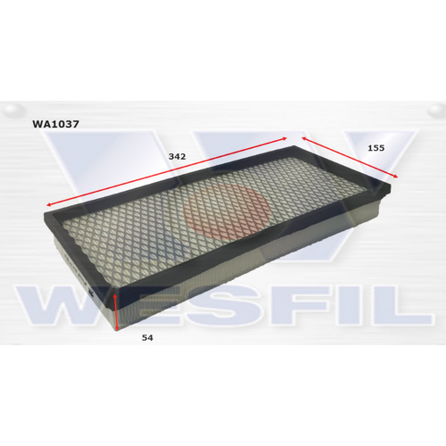 Wesfil Cooper Air Filter Wa1037 A1477