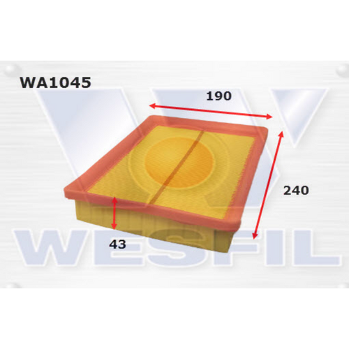 Wesfil Cooper Air Filter A1410 WA1045