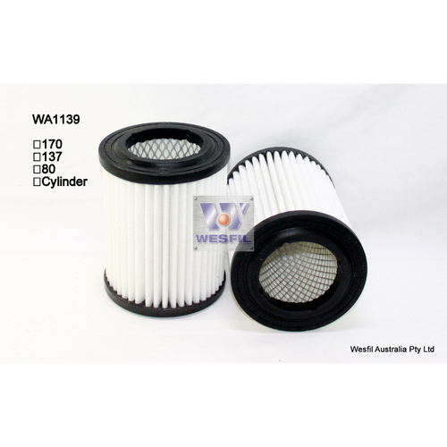 Wesfil Cooper Air Filter Wa1139 A1485