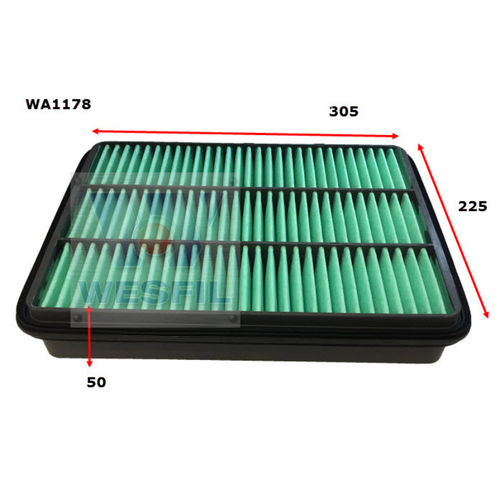 Wesfil Cooper Air Filter Wa1178 A1522