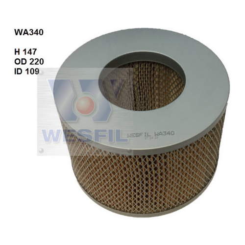 Wesfil Cooper Air Filter Wa340 A340