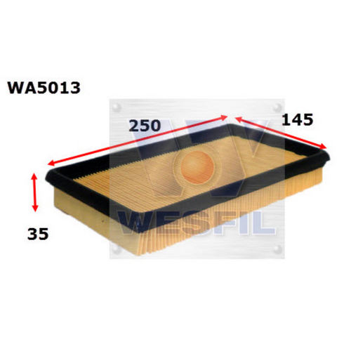 Wesfil Cooper Air Filter Wa5013