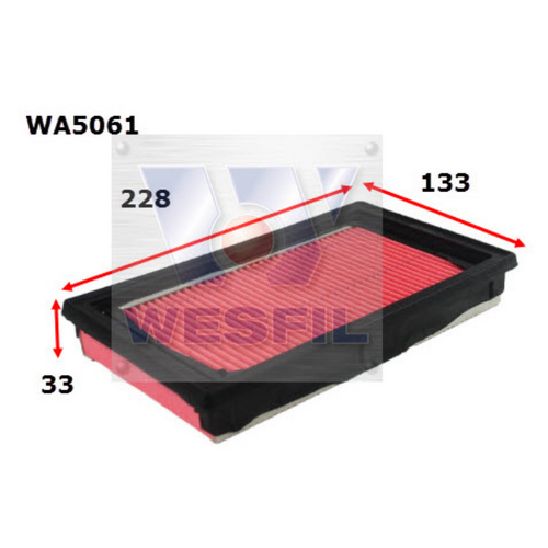 Wesfil Cooper Air Filter Wa5061 A1591
