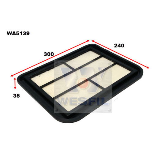 Wesfil Cooper Air Filter Wa5139 A1553