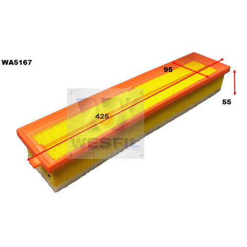 Wesfil Cooper Air Filter Wa5167 A1695