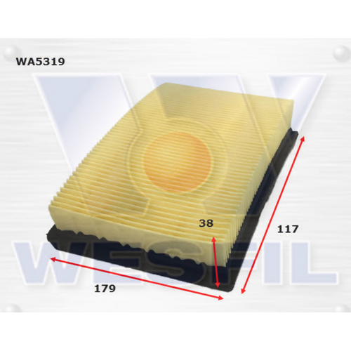 Wesfil Cooper Air Filter Wa5319 A1835