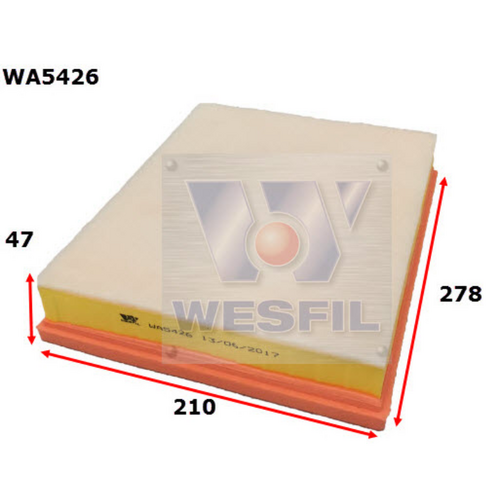 Wesfil Cooper Air Filter Wa5426