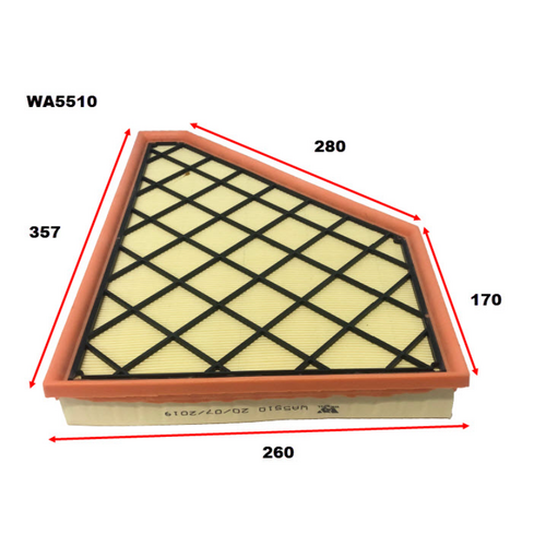 Wesfil Cooper Air Filter Wa5510 A1993