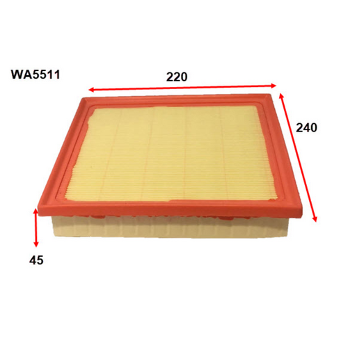 Wesfil Cooper Air Filter Wa5511 A1975