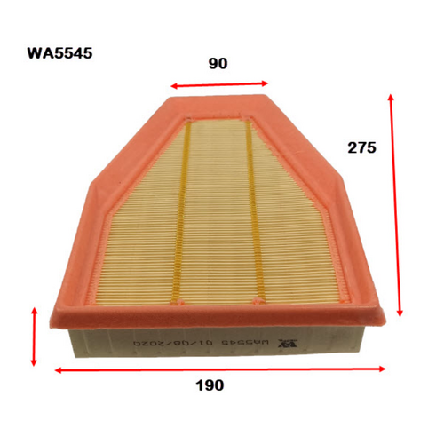 Wesfil Cooper Air Filter - Wa5545