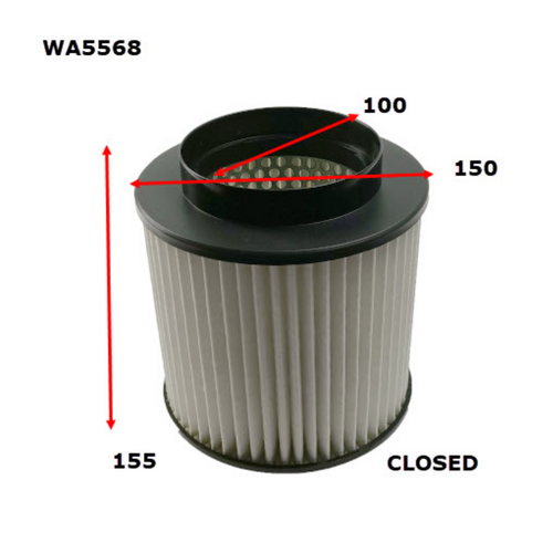 Wesfil Cooper Air Filter Wa5568 A2014