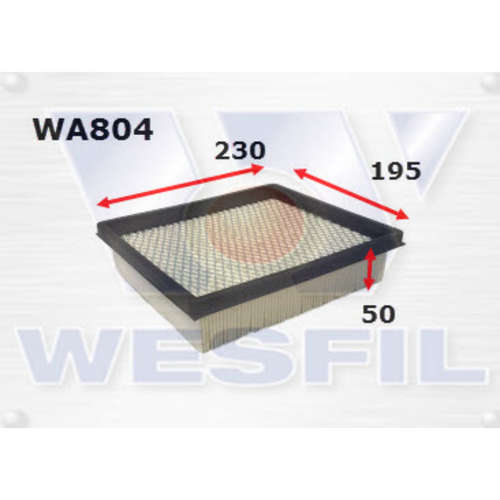 Wesfil Cooper Air Filter Wa804 A364