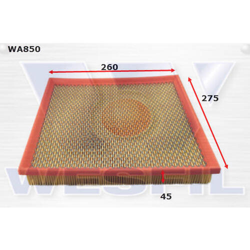 Wesfil Cooper Air Filter Wa850 A494