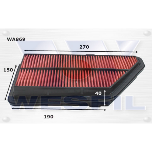 Wesfil Cooper Air Filter A1224 WA869