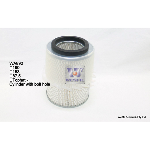 Wesfil Cooper Air Filter Wa892 Hda5839