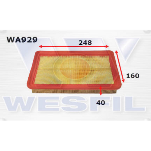 Wesfil Cooper Air Filter A1364 WA929