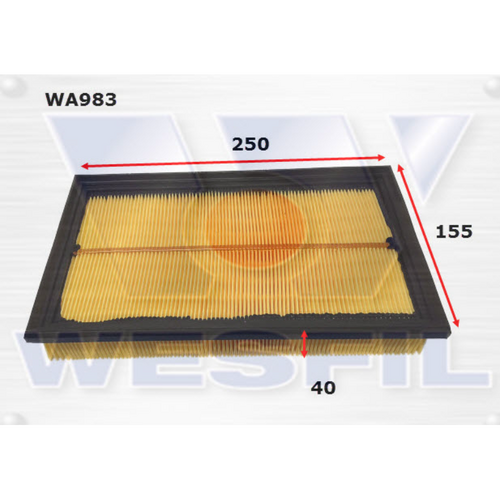 Wesfil Cooper Air Filter Wa983 A1362