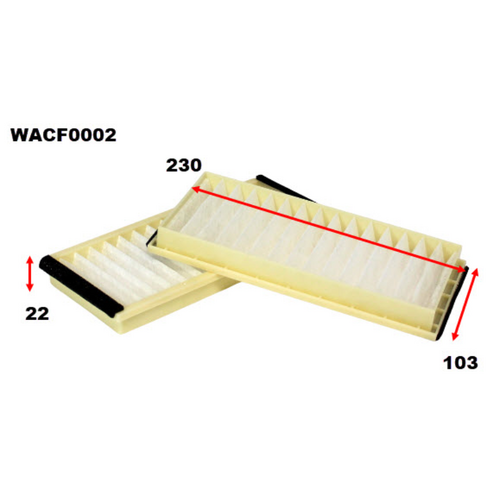 Wesfil Cooper Cabin Filter WACF0002