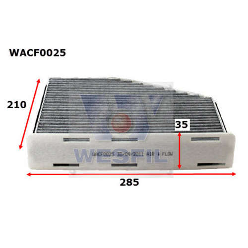 Wesfil Cooper Cabin Filter WACF0025