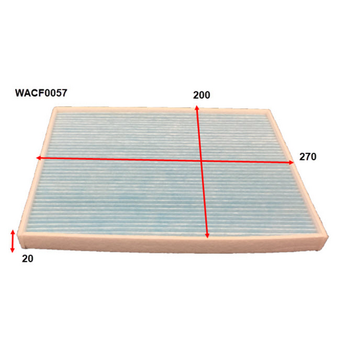 Wesfil Cooper Cabin Filter Wacf0057 Rca165P