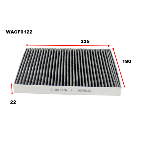 Wesfil Cooper Cabin Filter WACF0122 Rca189c