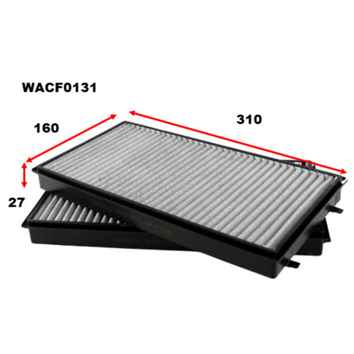 Wesfil Cooper Cabin Filter WACF0131 Rca197p