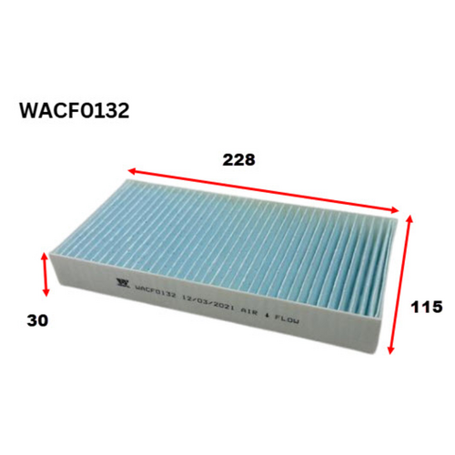 Wesfil Cooper Cabin Filter WACF0132 Rca261p