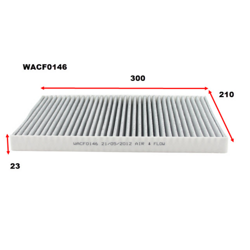 Wesfil Cooper Cabin Filter WACF0146 Rca258c