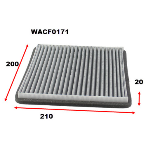 Wesfil Cooper Cabin Filter WACF0171 Rca229c