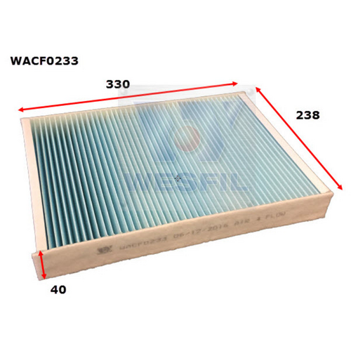 Wesfil Cooper Cabin Filter wacf0233