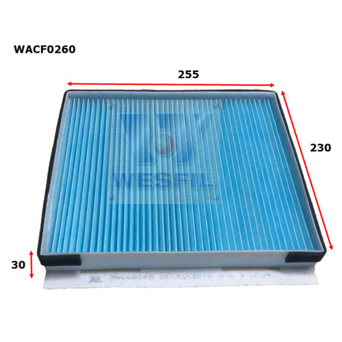 Wesfil Cooper Cabin Filter Rca394P WACF0260