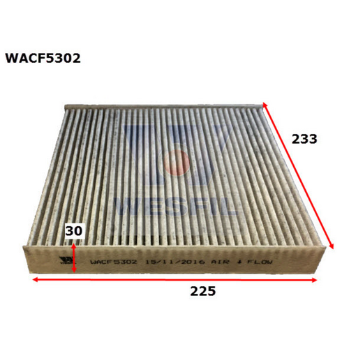 Wesfil Cooper Cabin Filter WACF5302 RCA108P/RCA223P