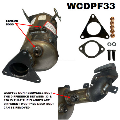 Wesfil Cooper Diesel Particulate Filter RPF236 WCDPF33