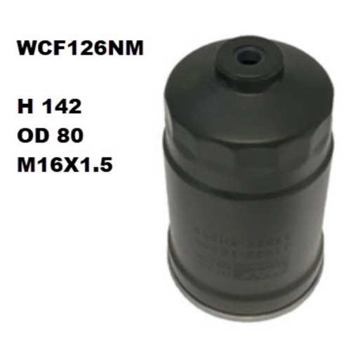 Nippon Max Diesel Fuel Filter Z707 WCF126NM