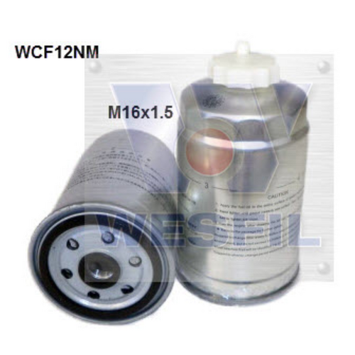 Nippon Max Diesel Fuel Filter Z974 WCF12NM