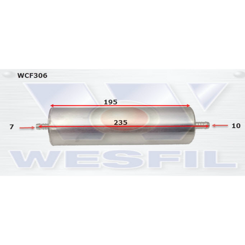 Wesfil Cooper Diesel Fuel Filter Wcf306 Z915