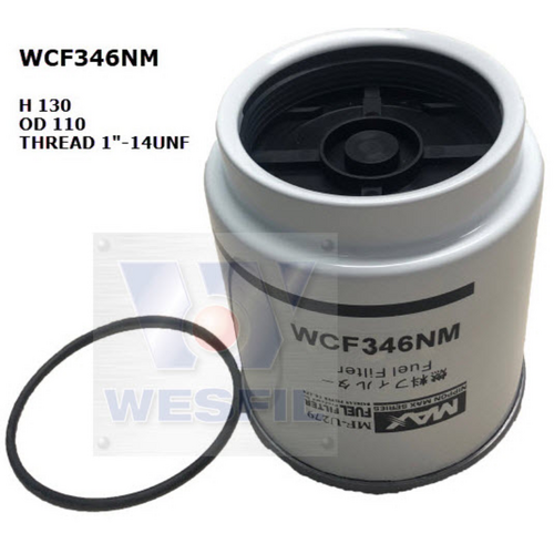 Nippon Max Diesel Fuel Filter Z1022 WCF346NM