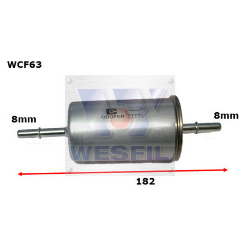 Wesfil Cooper Efi Fuel Filter Wcf63 Z627