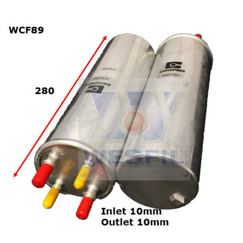 Wesfil Cooper Diesel Fuel Filter Wcf89 Z680