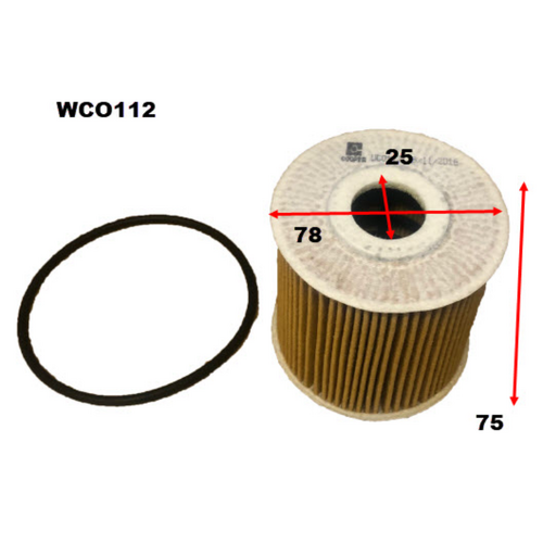 Wesfil Cooper Engine Oil Filter WCO112 R2598P
