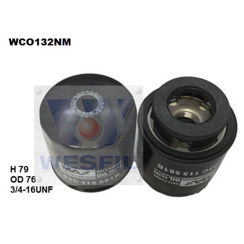 Nippon Max Engine Oil Filter WCO132NM Z794A