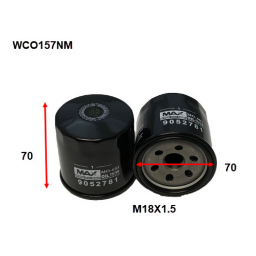 Nippon Max Engine Oil Filter WCO157NM Z930