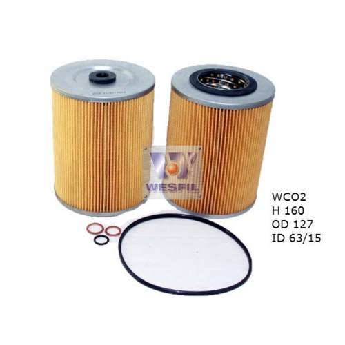 Wesfil Cooper Engine Oil Filter WCO2 R2427P